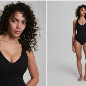 SPANX Black Women's One Piece Swimsuit